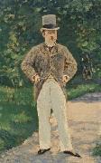 Edouard Manet Portrait de Monsieur Brun Sweden oil painting artist